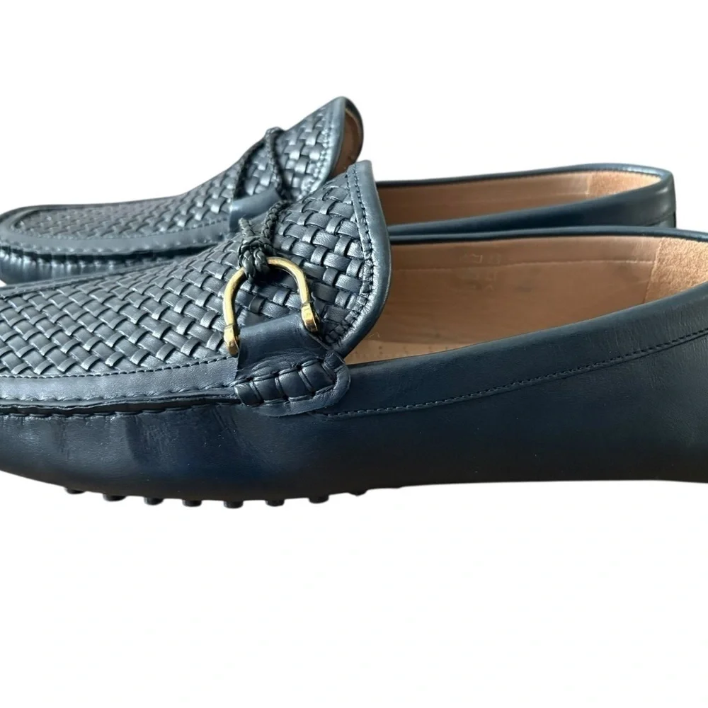 Carlos by Carlos Santana Blue Slip-On Loafers